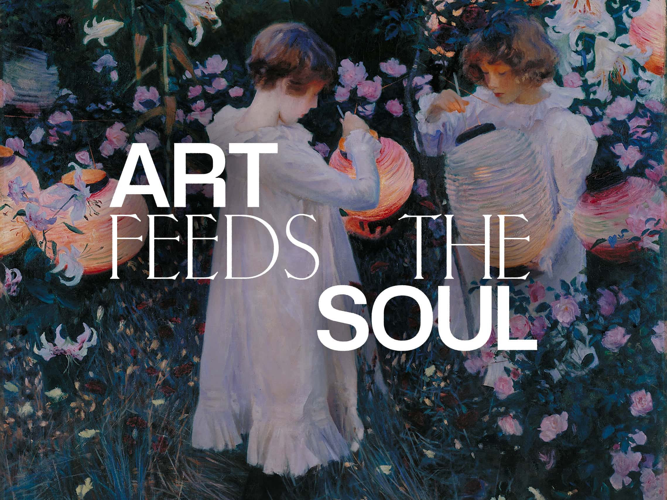 art feeds the soul