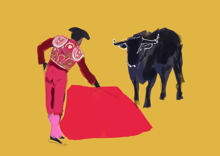 bull fighting copy