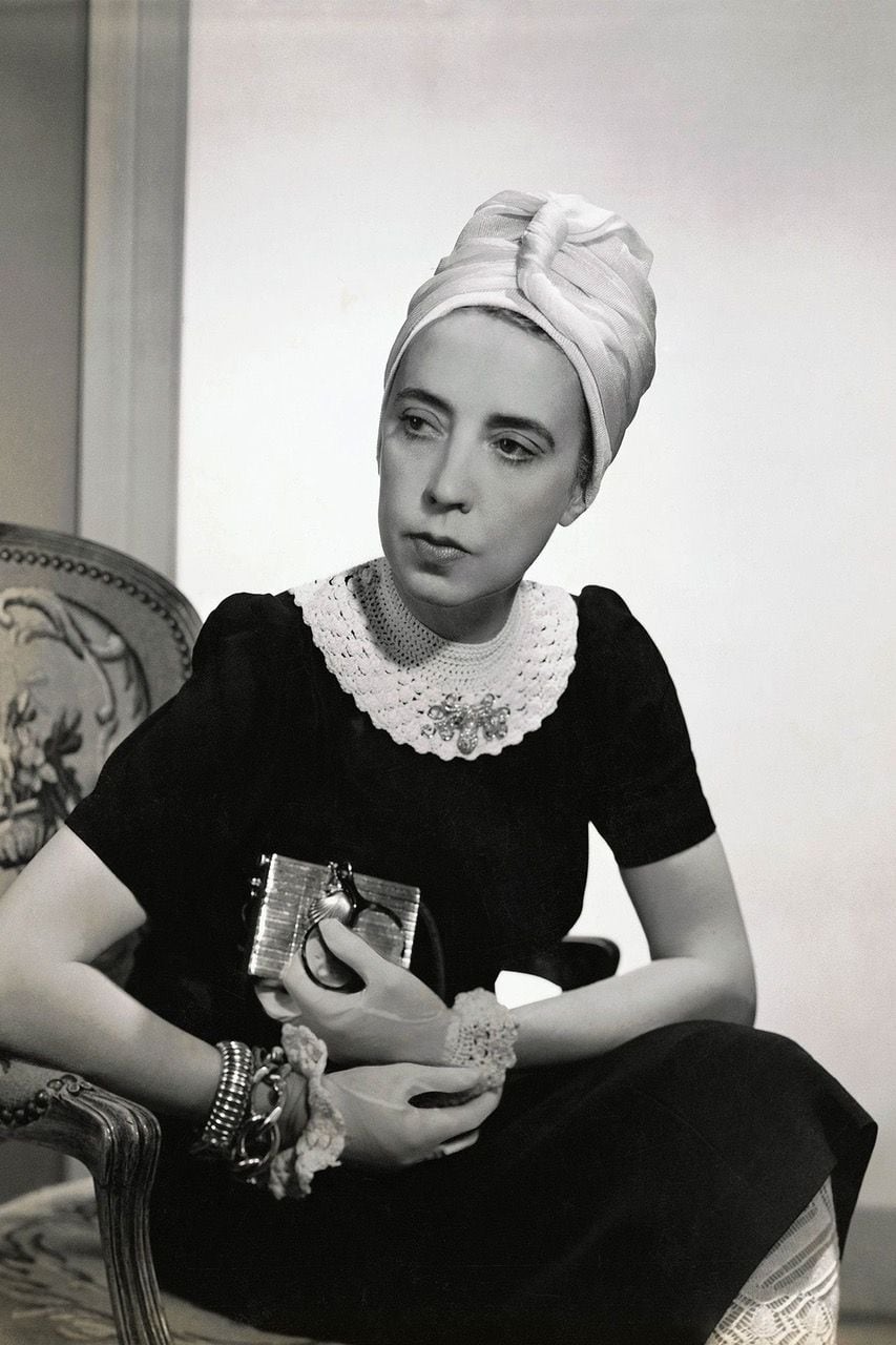Elsa Schiaparelli is the one to whom the word 'genius' is applied most  often