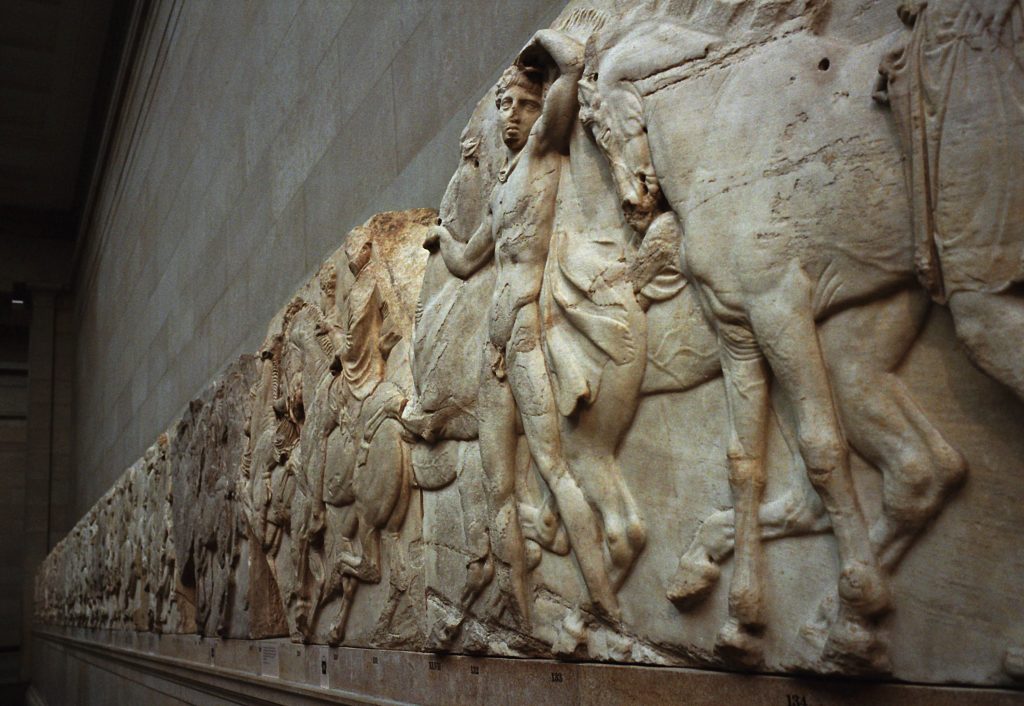 Part of the Elgin Marbles Parthenon Marbles