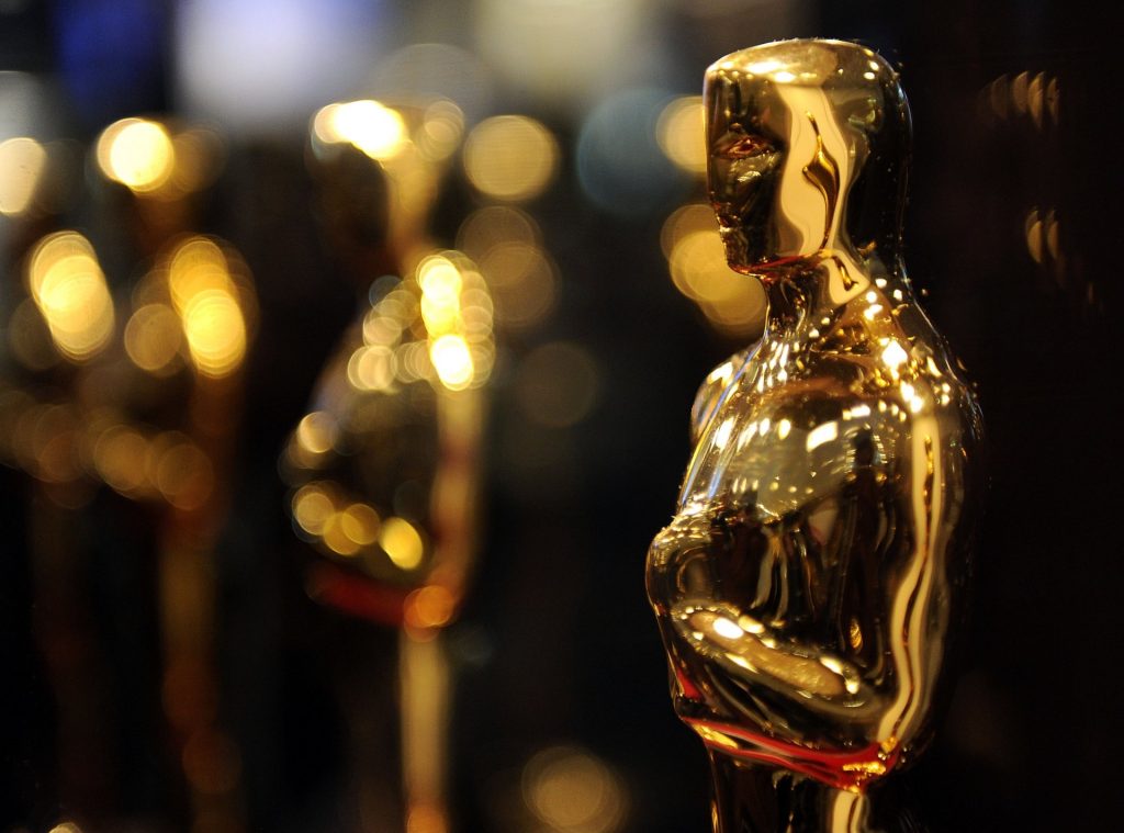 Oscar predictions trophies