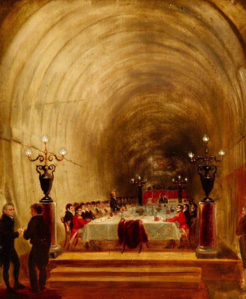 George Jones' Banquet in the Thames Tunnel 
