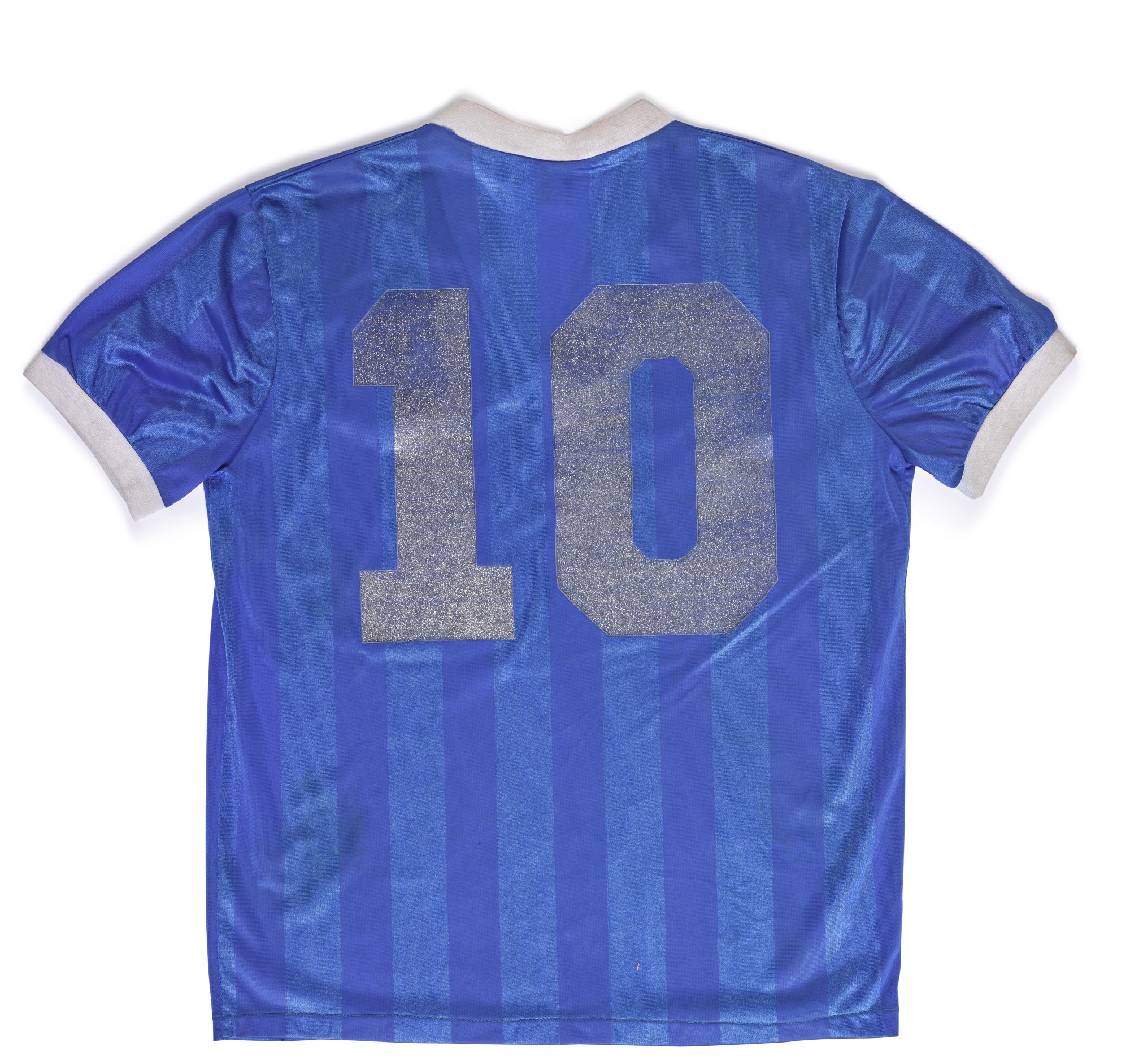 Diego Maradona ‘Hand Of God’ & ‘Goal Of The Century’ World Cup Match Worn Shirt