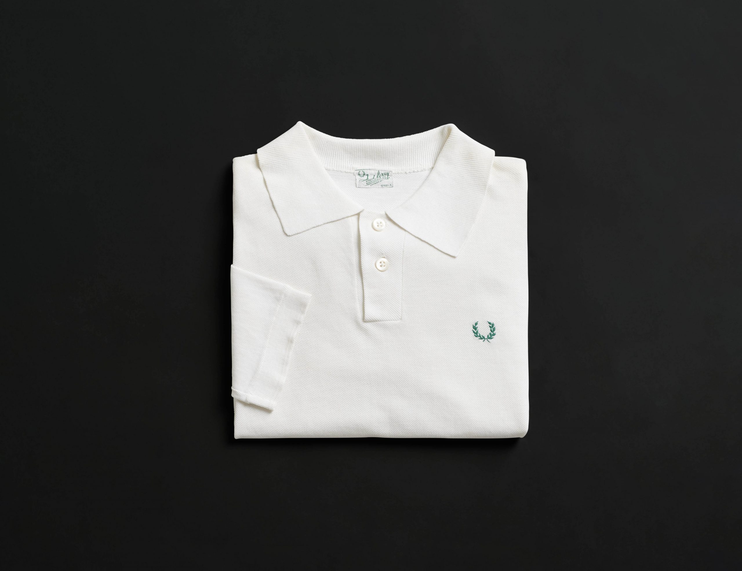 design museum white polo shirt