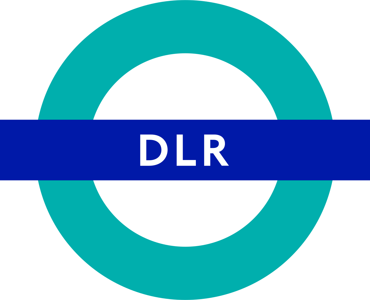 london tube lines ranked - dlr logo