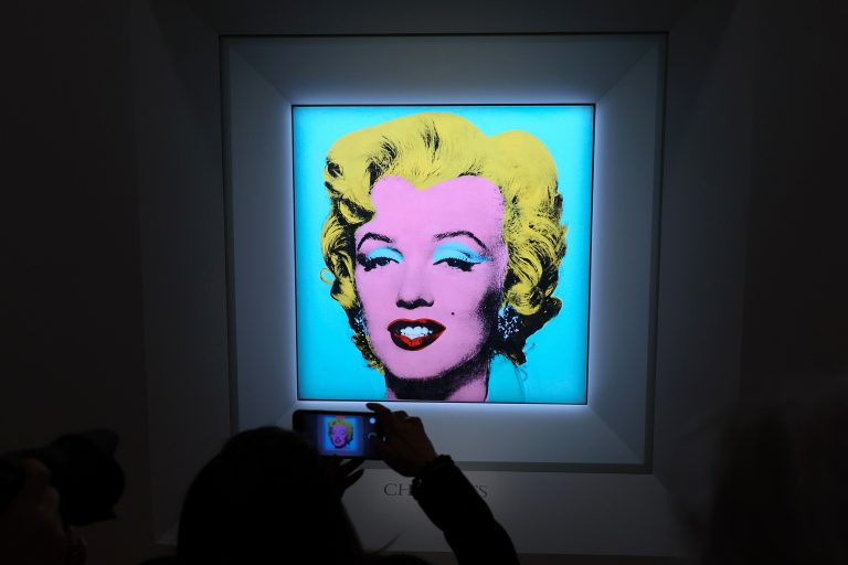 Blue Marilyn