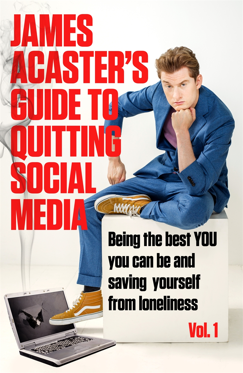 James Acaster social media book