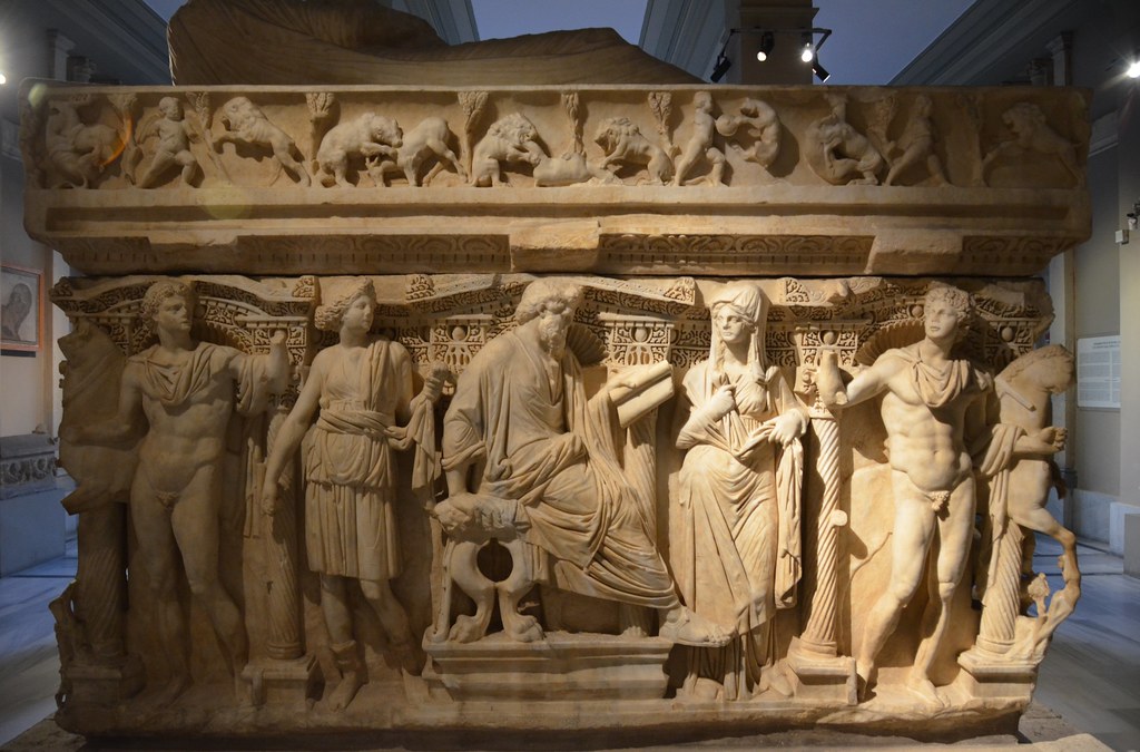 sidamara sarcophagus eros head