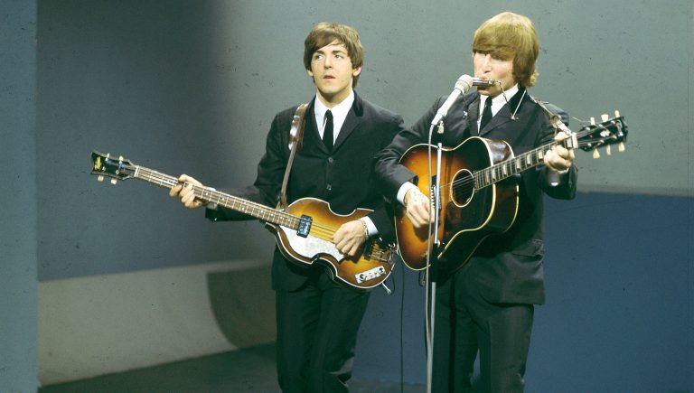 Paul McCartney and John Lennon