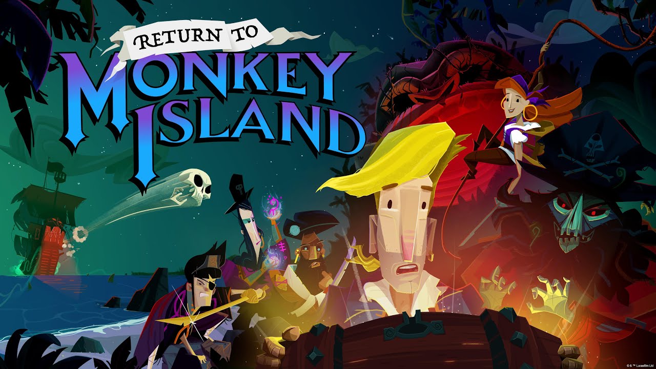 Return To Monkey Island 2022 art