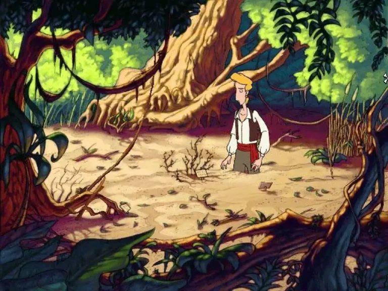 Curse of Monkey Island art