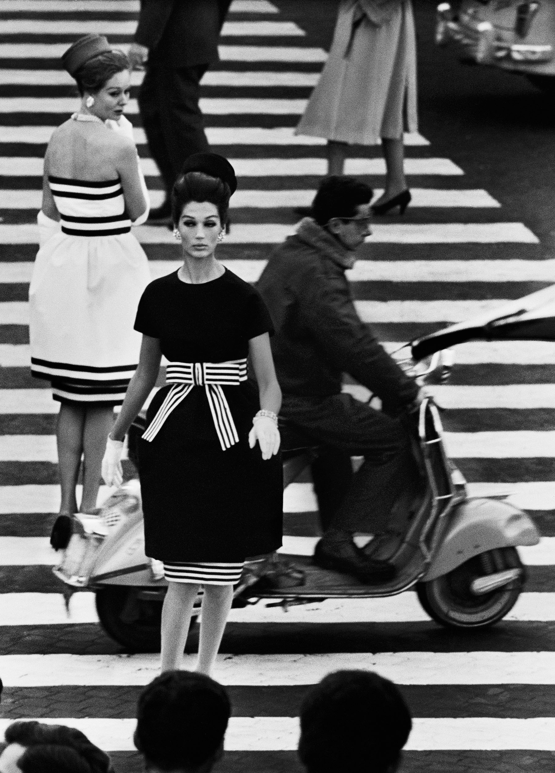 William Klein Nina + Simone, Piazza di Spagna, Rome, 1960 (Vogue)