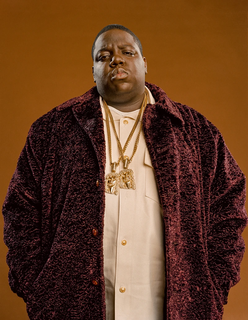 ice cold The Notorious B.I.G, by Michael Lavine