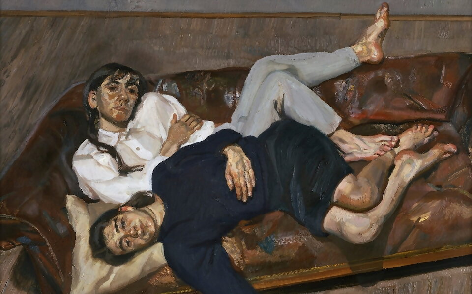  Lucian Freud's Bella and Esther