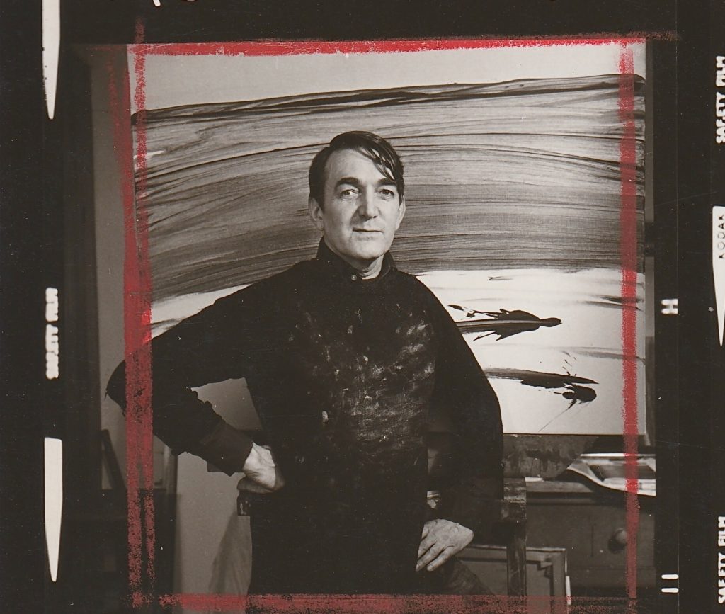 Denis Wirth-Miller by Francis Goodman. Detail from contact sheet, 1971. Copyright The Estate of Denis Wirth-Miller