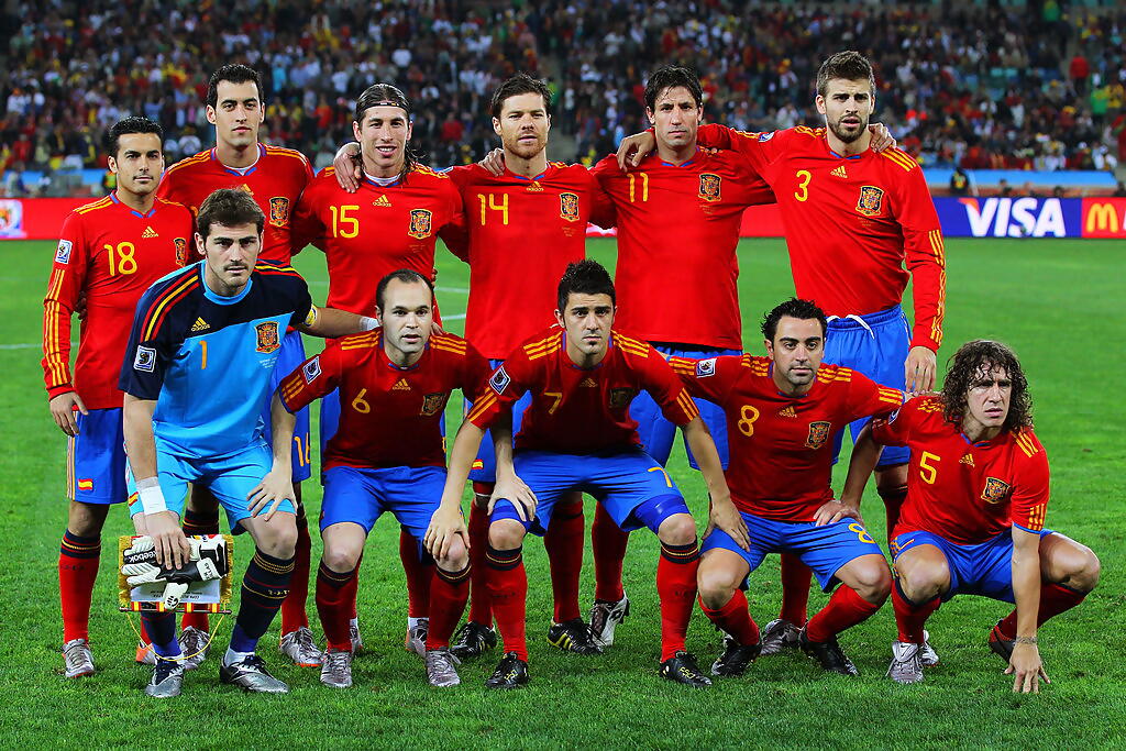 world cup countries ranked spain 2008