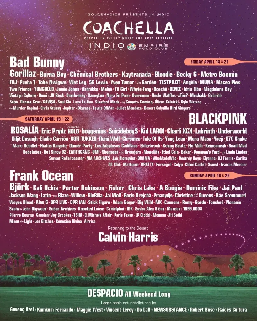 Coachella-2023 lineup
