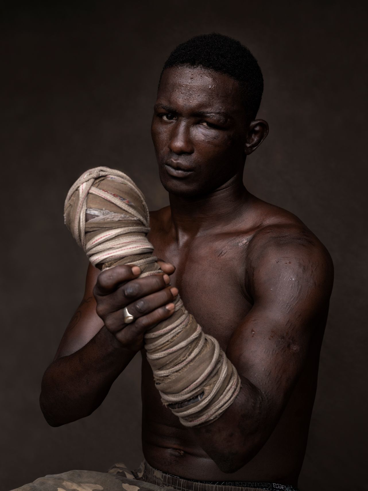 Dambe Portrait - Nigeria (Copyright Hannelore Vandenbussche)