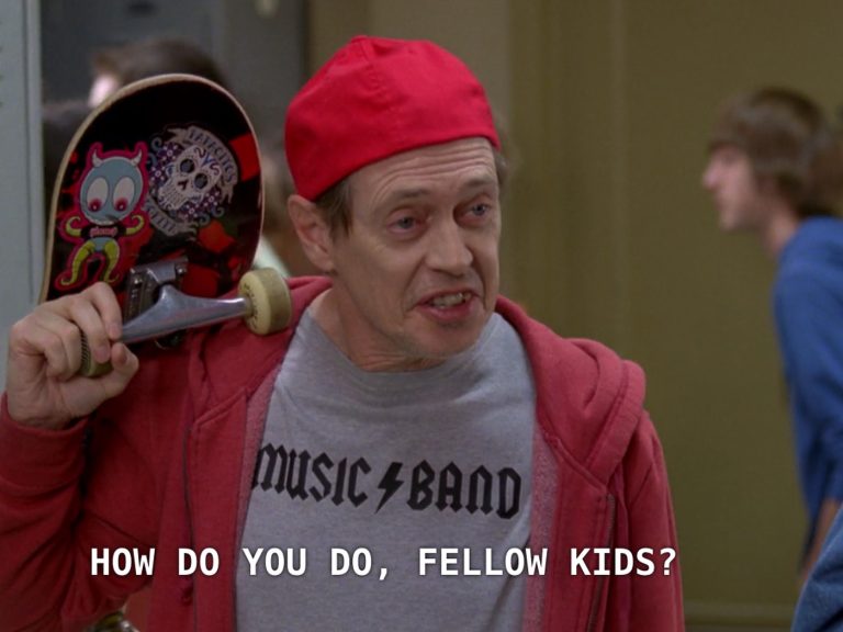 how do you do fellow kids steve buscemi meme