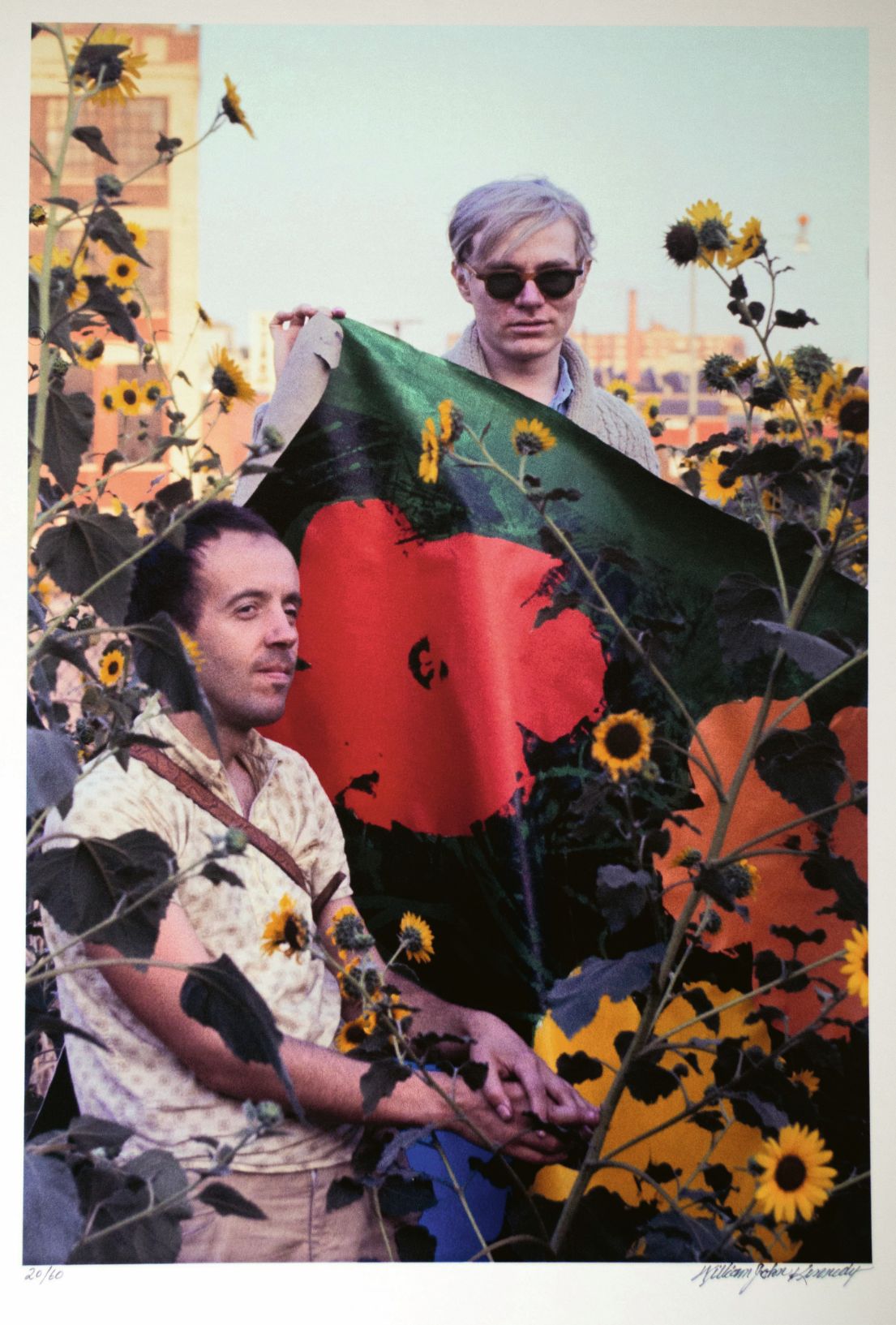 Warhol and Indiana (Copyright: William John Kennedy)