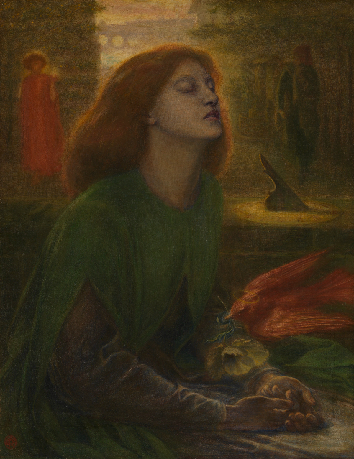 Dante Gabriel Rossetti, Beata Beatrix, 1864 (c) Tate