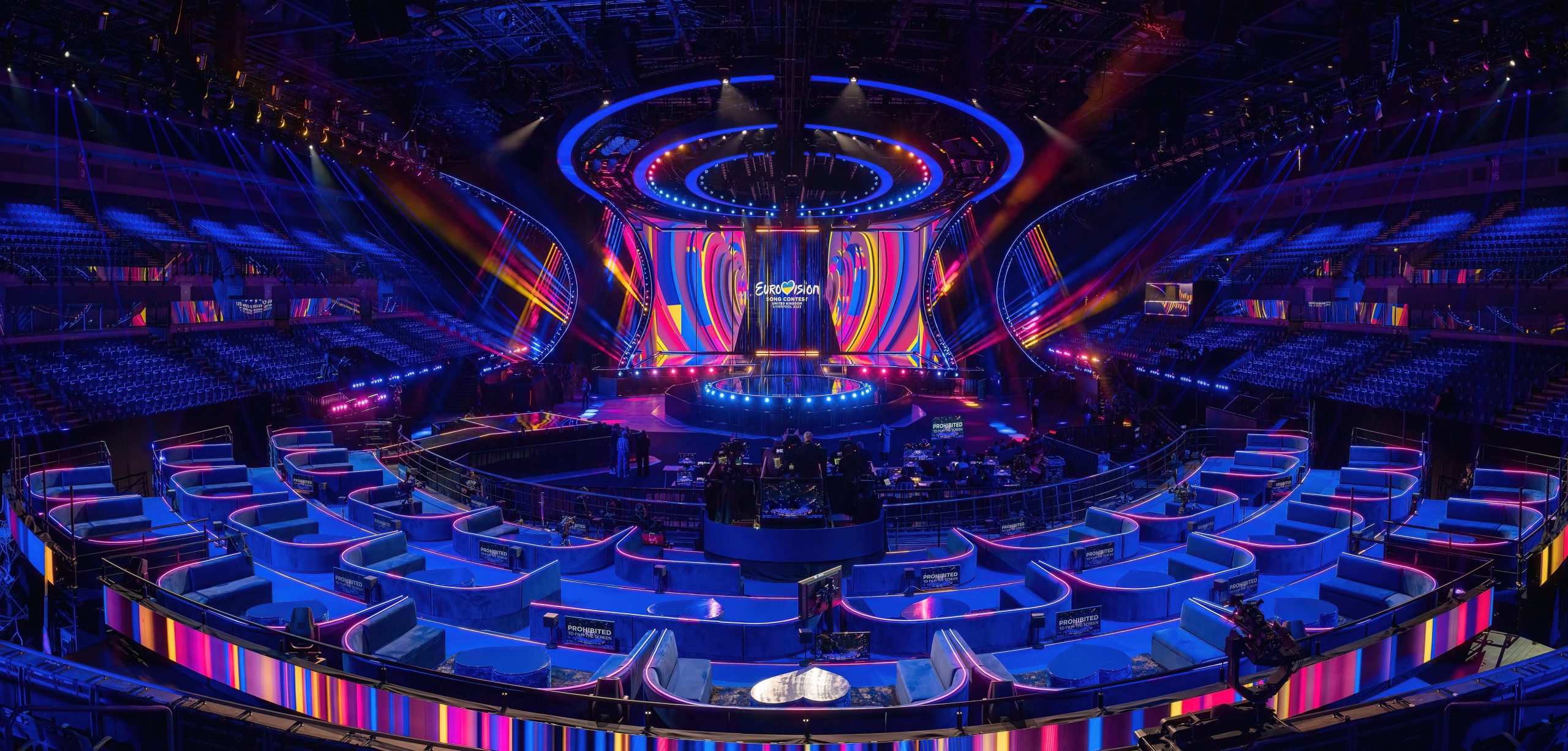 Eurovision set