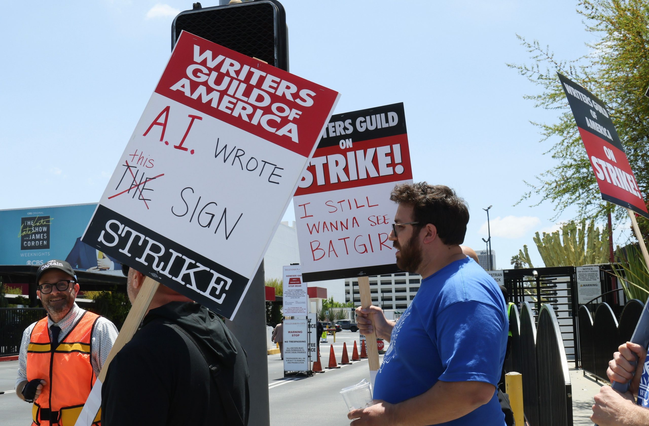 How does the WGA strike affect the UK?