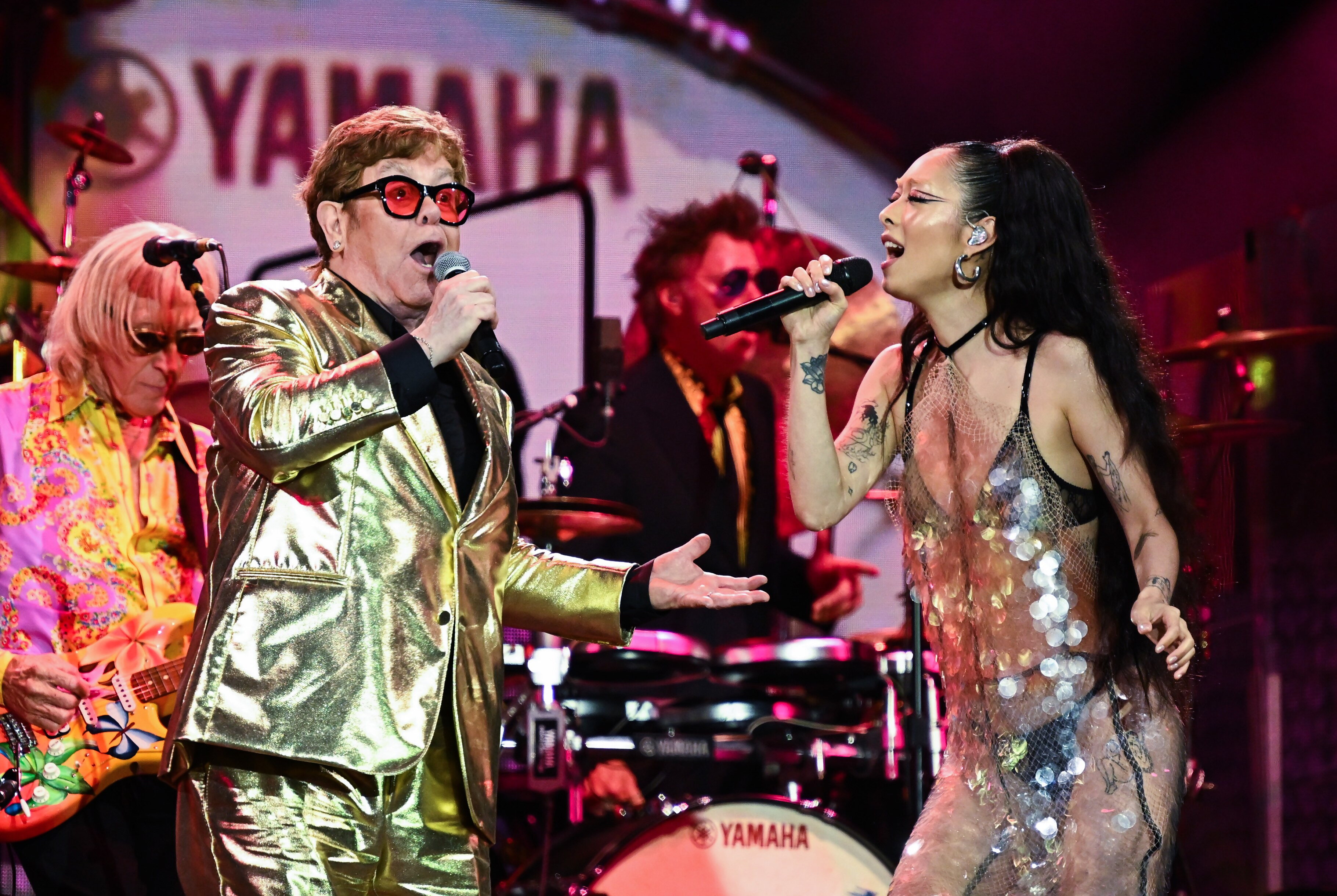 Elton John and Rina Sawayama