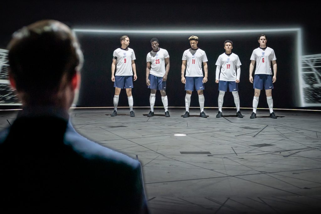 Dear England cast at the National Theatre. Photo by Marc Brenner 7686