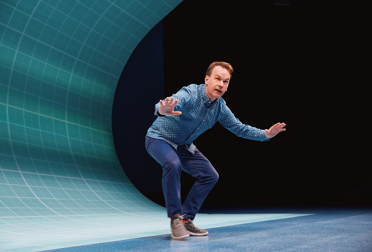 mike birbiglia in the old man and the pool review