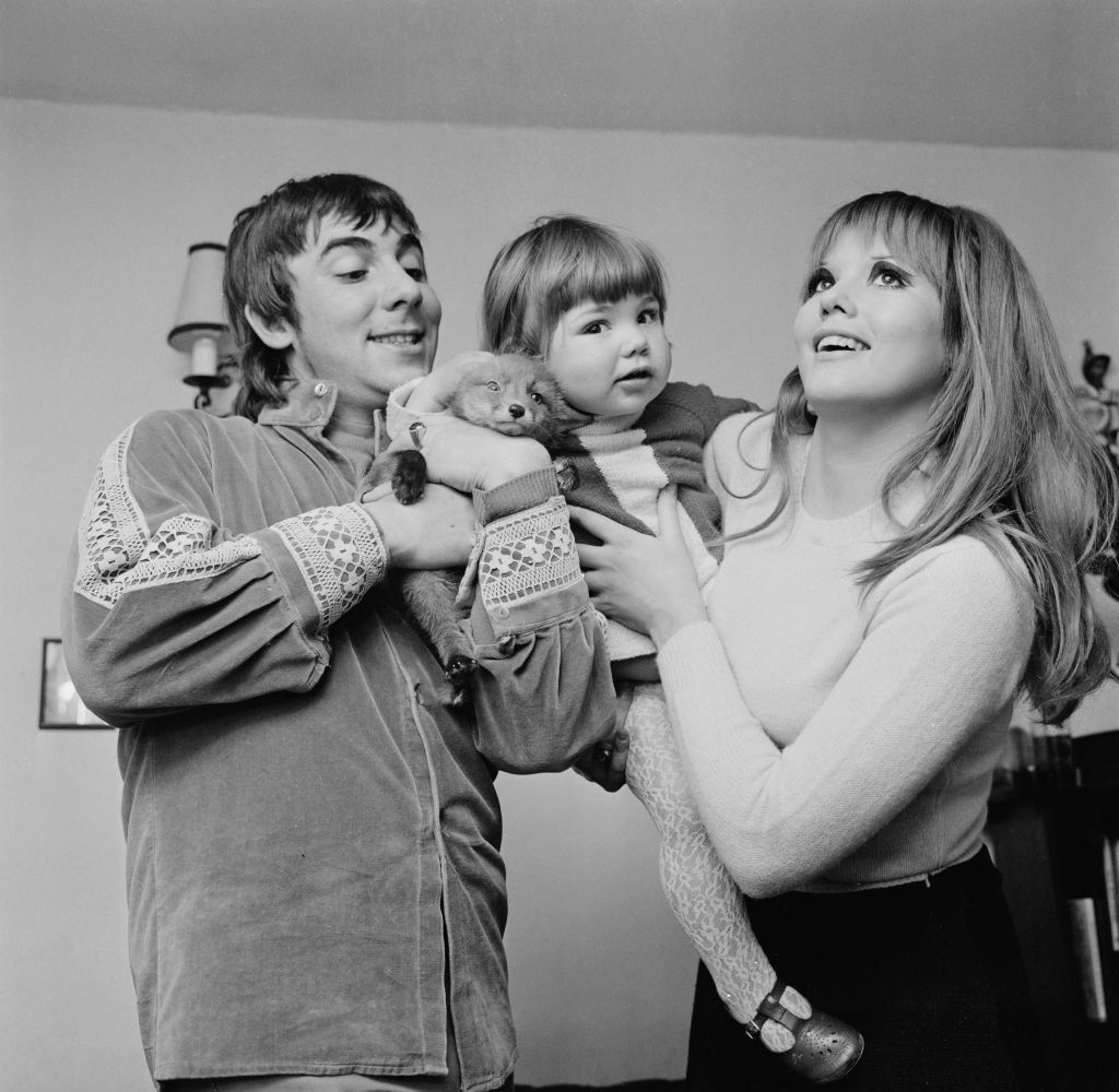 Keith Moon and wife daughter