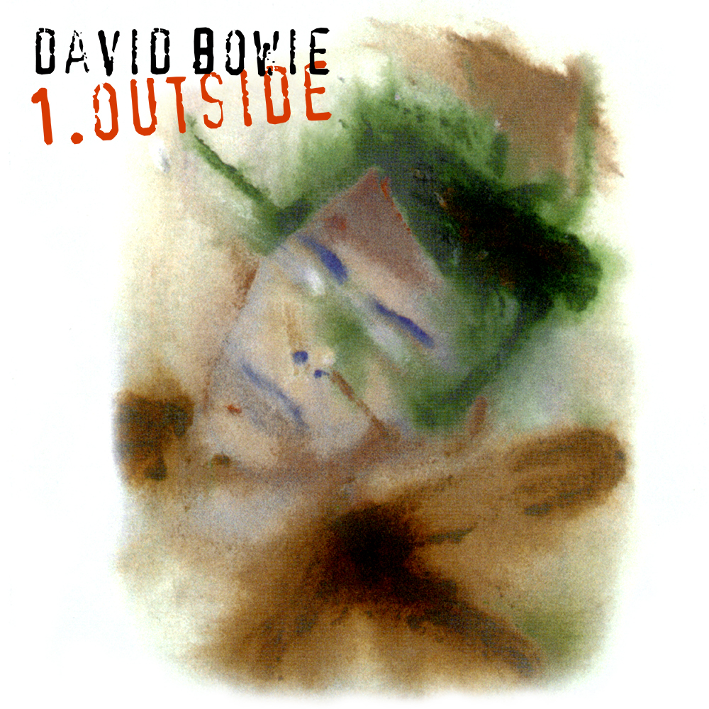 david bowie outside album cover