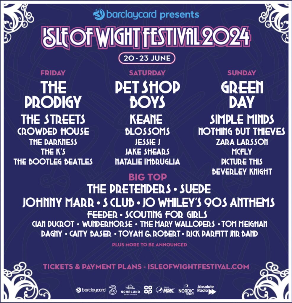 isle of wight festival lineup