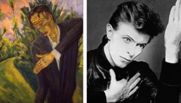 Bowie Heckel expressionism Heroes