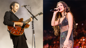 Glastonbury 2025 The 1975 Olivia Rodrigo