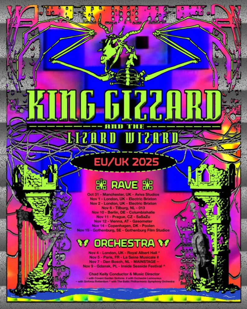 King Gizzard and the Lizard Wizard tour