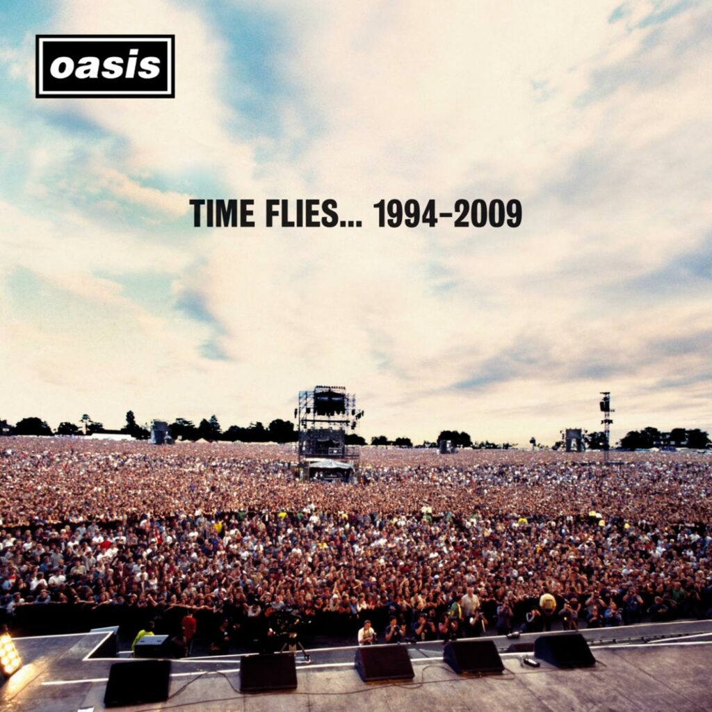 oasis time flies cover