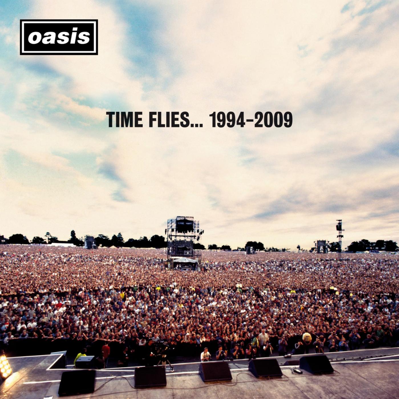 oasis time flies cover