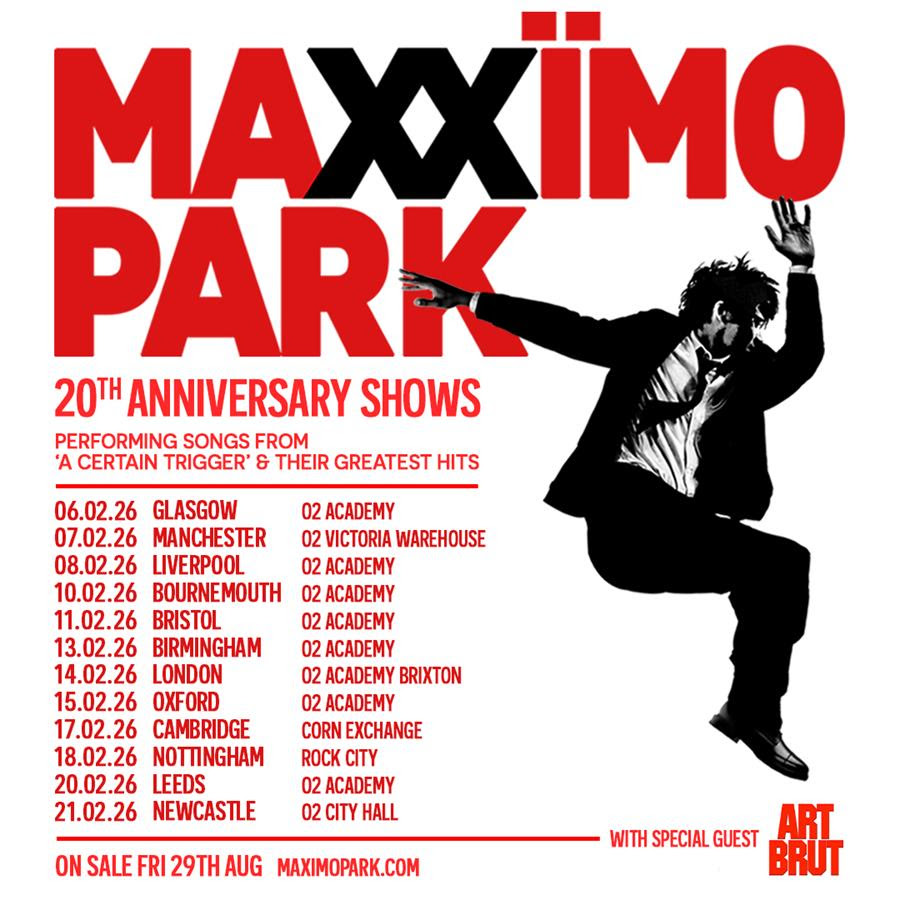 Maximo Park anniversary shows