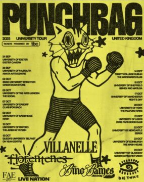 Villanelle, Florentenes, Bino Bames and Die Twice to headline new Live Nation university tour