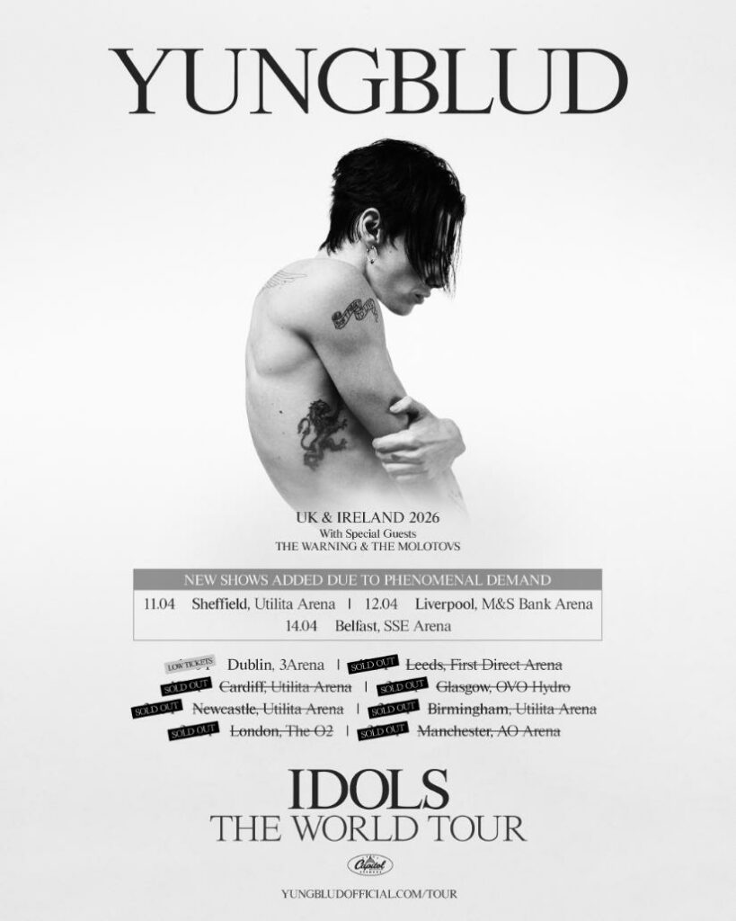 Yungblud tour new shows(1)
