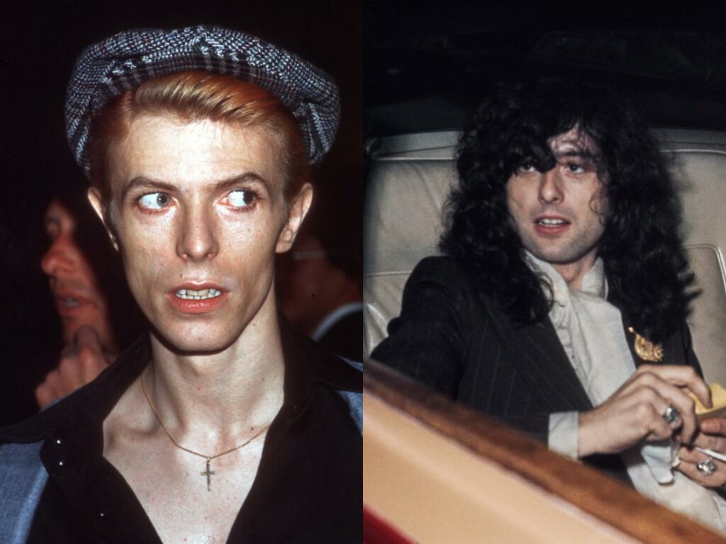 David Bowie Jimmy Page