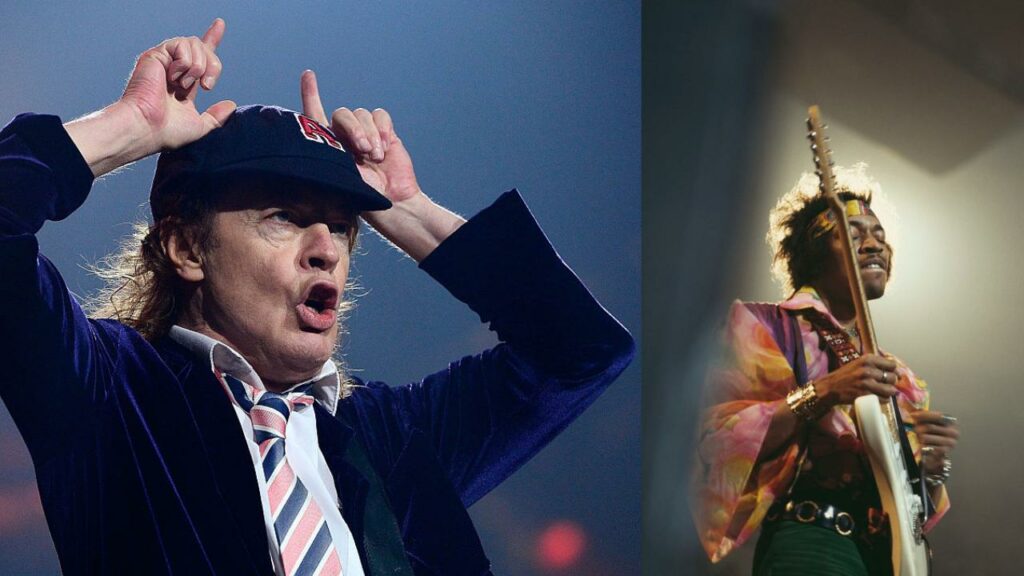 Angus Young Hendrix