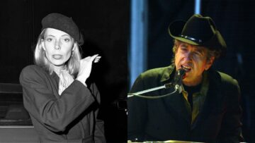 Joni Mitchell Bob Dylan