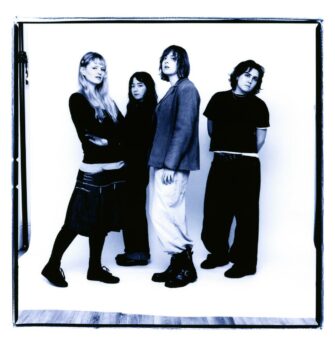 Lime Garden press photo 2026, Brighton indie-electro four-piece