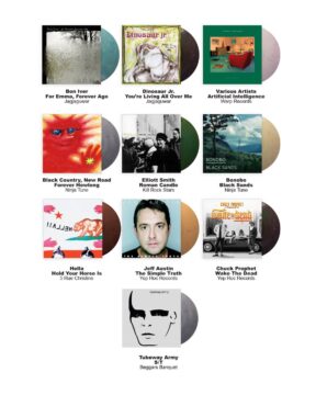 Five major independent labels launch recycled vinyl initiative with Bon Iver, Dinosaur Jr. and more