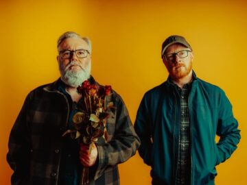 Arab Strap press photo by Luke Bovill, 2026