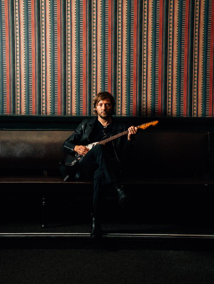 Tom Rowley photographed ahead of the release of his debut solo album Moses and the Drones