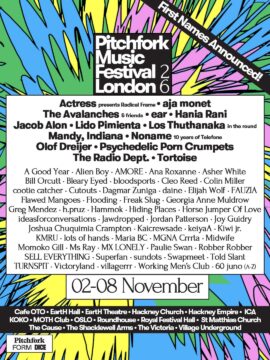 Pitchfork Music Festival London 2026 promotional image