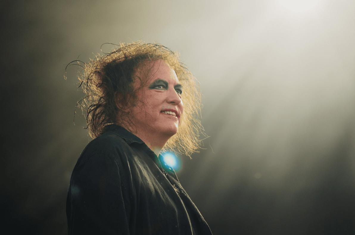 The Cure performing at Isle of Wight Festival 2026, Main Stage Sunday evening